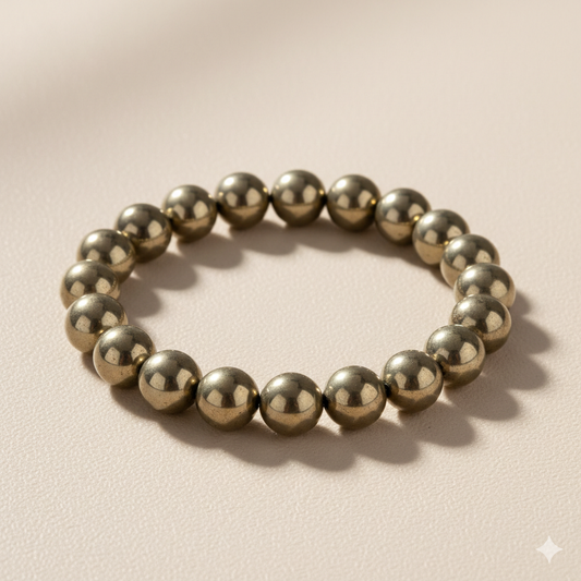 Pyrite Stone Bracelet